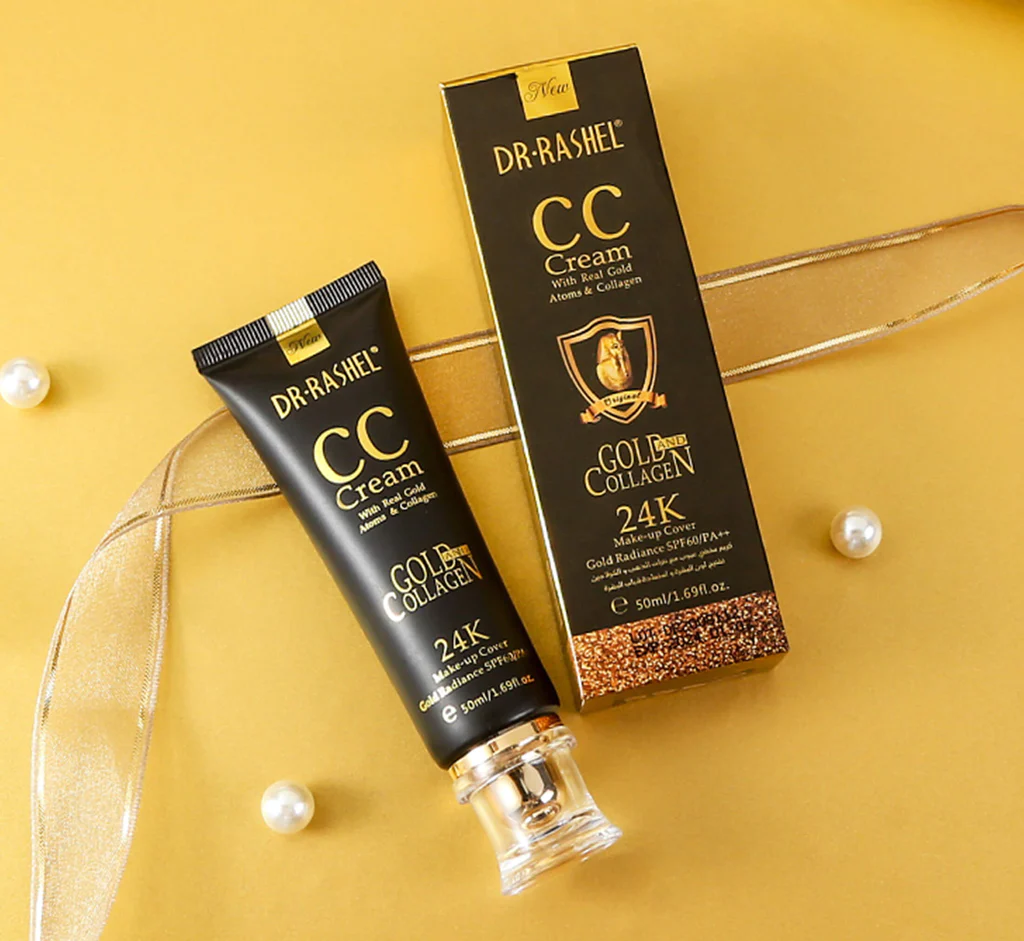 DR. RASHEL CC CREAM GOLD & COLLAGEN MAKE-UP COVER GOLD RADIANCE SPF60/PA++