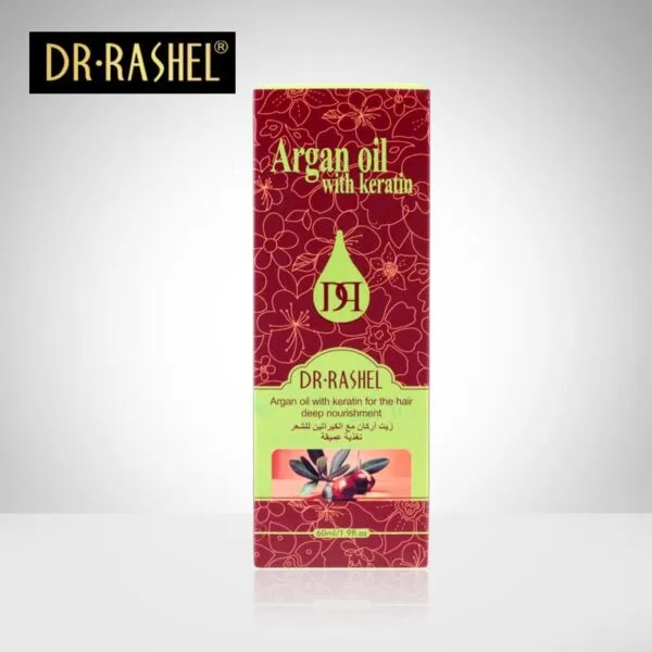 Dr. Rashel Argan Oil With Keratin For Hair Deep Nourishment 60ML