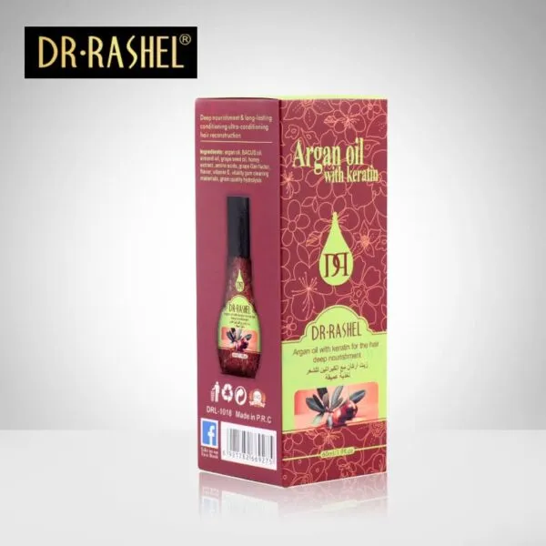 Dr. Rashel Argan Oil With Keratin For Hair Deep Nourishment 60ML - Image 4