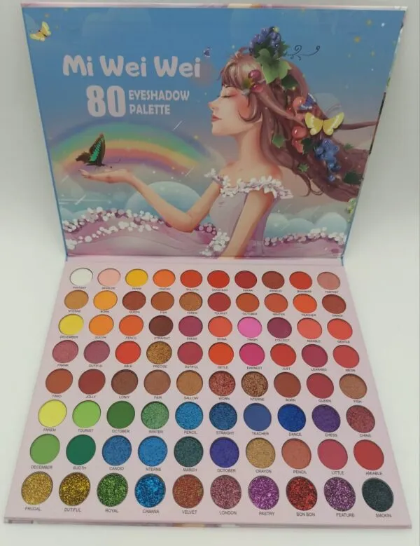 Mi Wei Wei 60 Colors Eyeshadow Palette