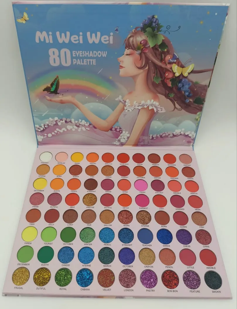 Mi Wei Wei 60 Colors Eyeshadow Palette