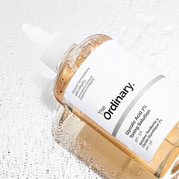 The Ordinary Glycolic Acid 7% Toning Solution, 240ml, 1 Piece, Pore Treatment, Skin Care Product