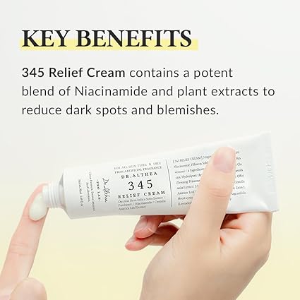 Dr.Althea 345 Relief Cream | Daily Face Moisturizer | Blemish Relief Care | Soothing Recovery & Moisture with Niacinamide, Panthenol | Korean Vegan Skincare for All Skin Types | 1.69 Fl Oz - Image 4